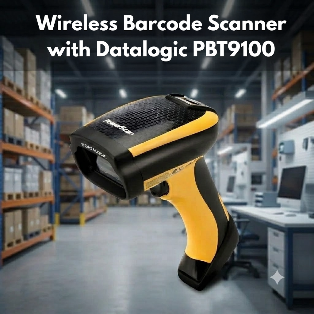 Wireless Barcode Scanner with Datalogic PBT9100