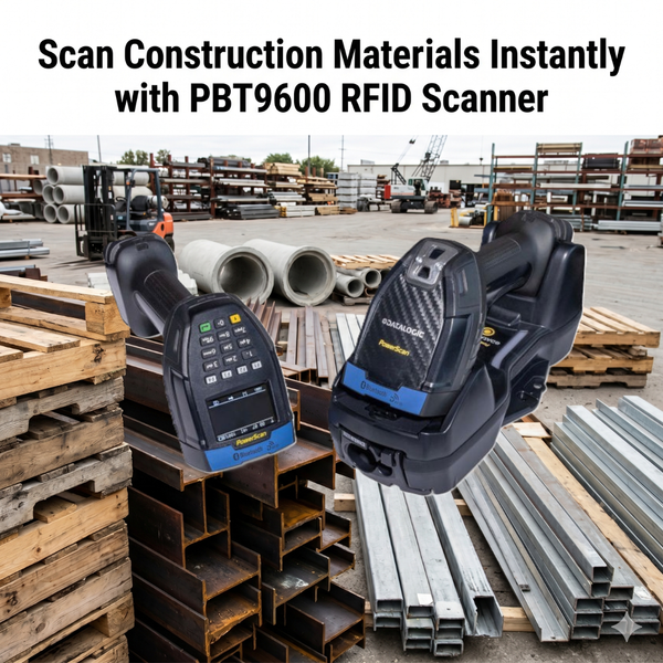 Scan Construction Materials Instantly with PBT9600 RFID Scanner