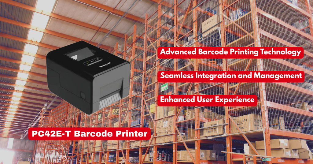 Honeywell PC42E-T Barcode Printer for High-Speed Label Printing