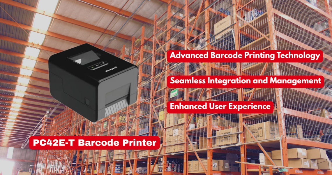 Honeywell PC42E-T Barcode Printer for High-Speed Label Printing