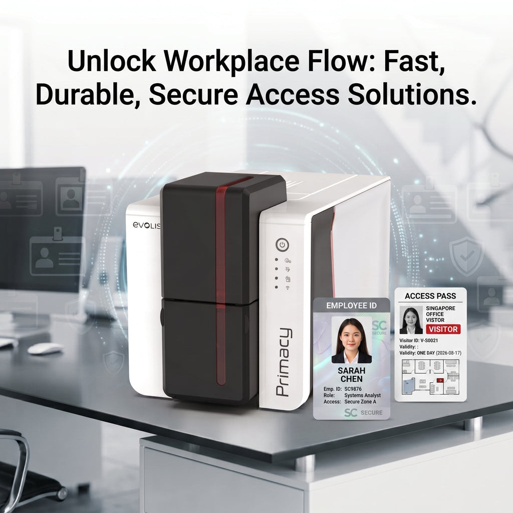 Fast ID Card Printing with Evolis Primacy 2 Simplex