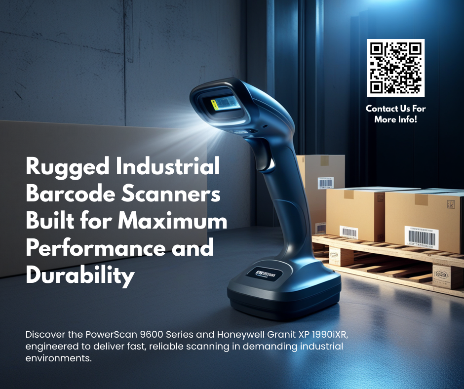 Industrial-Grade Barcode Scanners for High-Volume and Harsh Environments