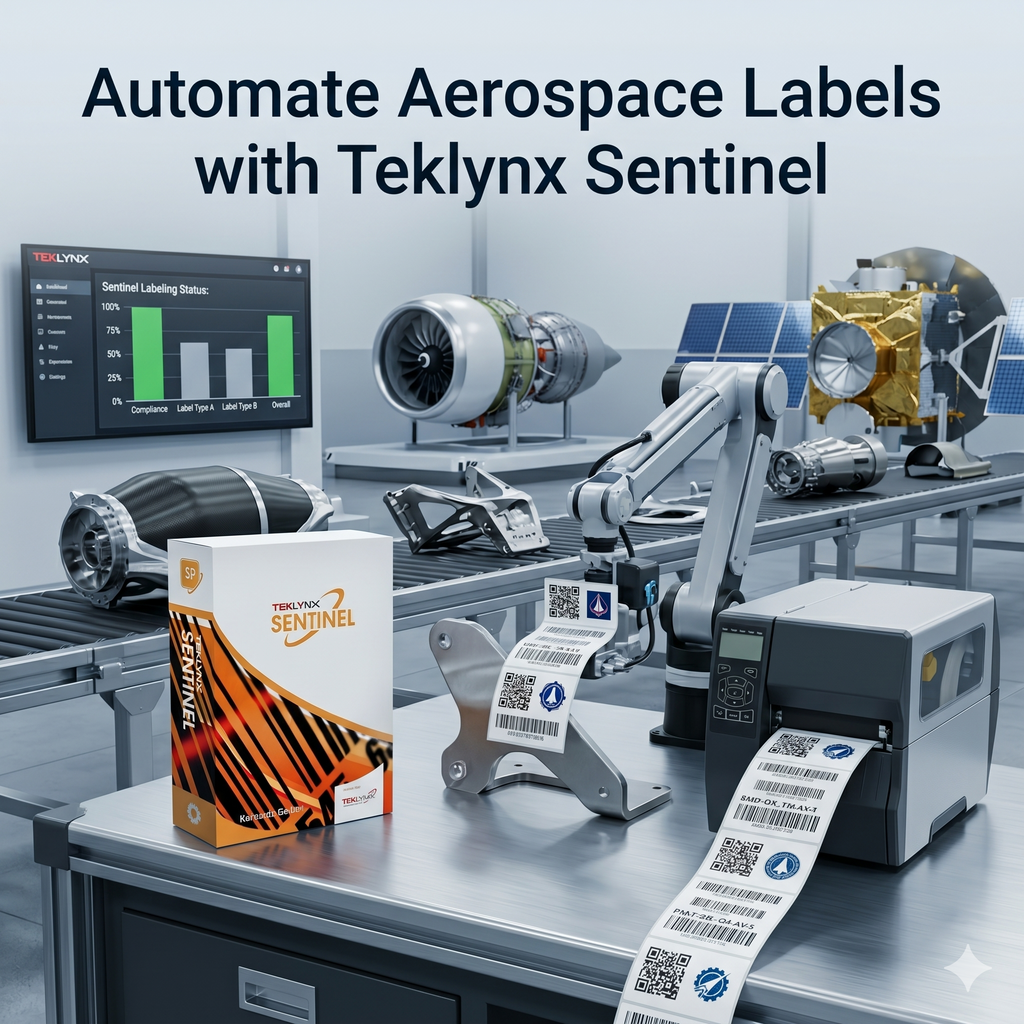Automate Aerospace Labels with Teklynx Sentinel