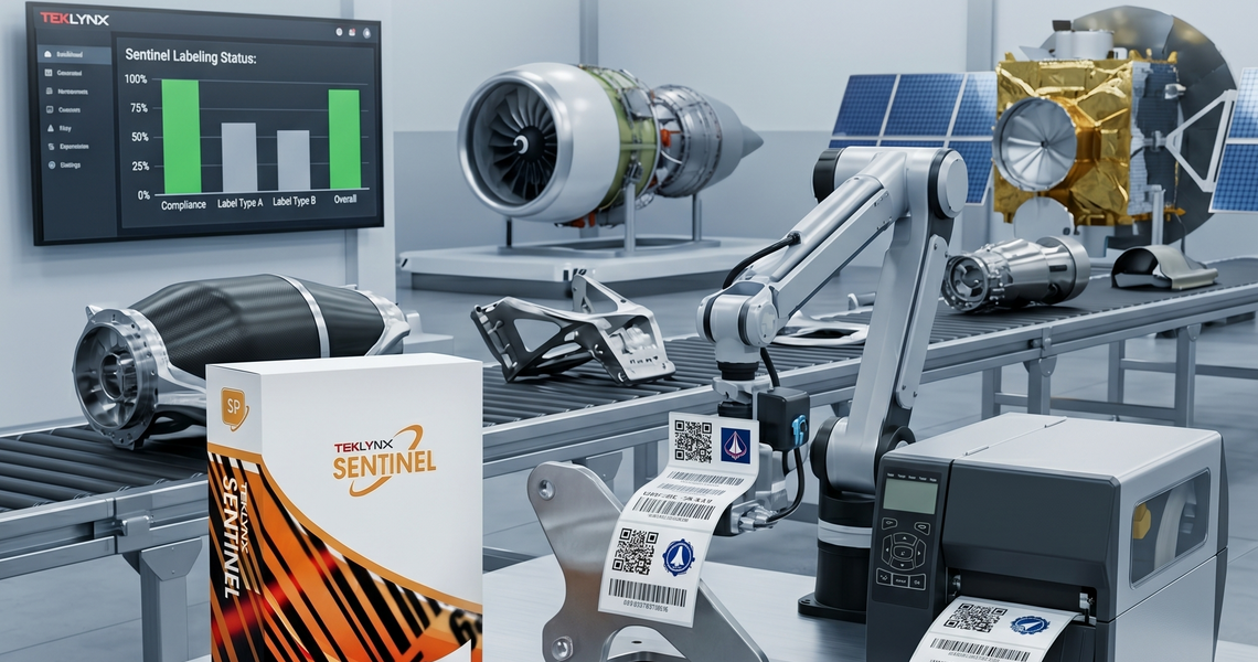 Automate Aerospace Labels with Teklynx Sentinel