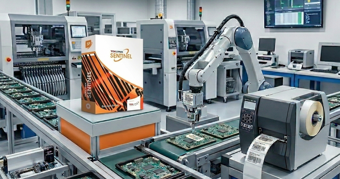 Automate Electronics Labeling with Teklynx Sentinel