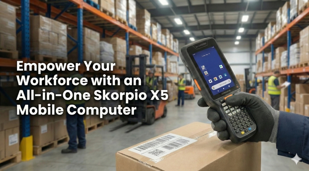 Empower Your Workforce with an All-in-One Skorpio X5 Mobile Computer