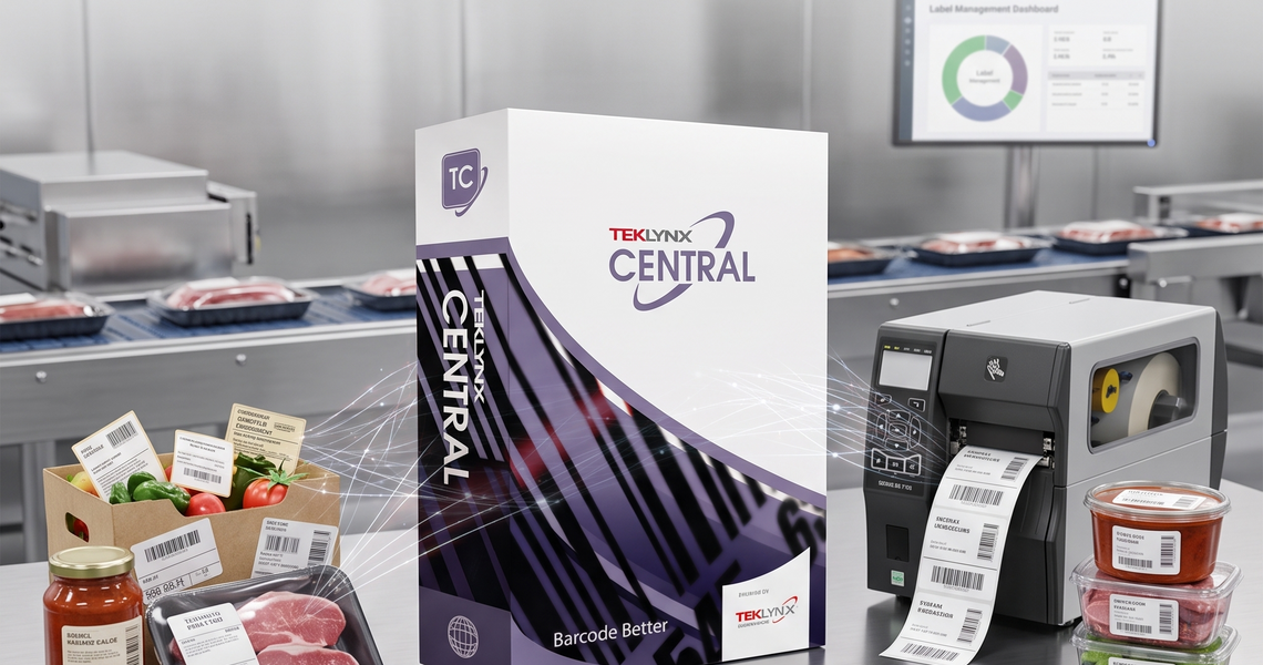 Centralize Food Processing Labels with Teklynx Central