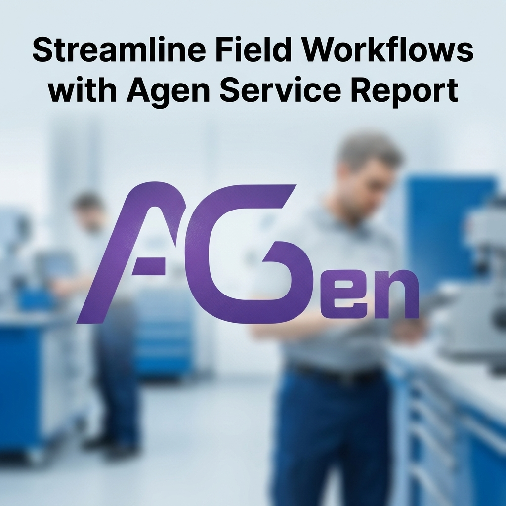 Streamline Field Workflows with Agen Service Report