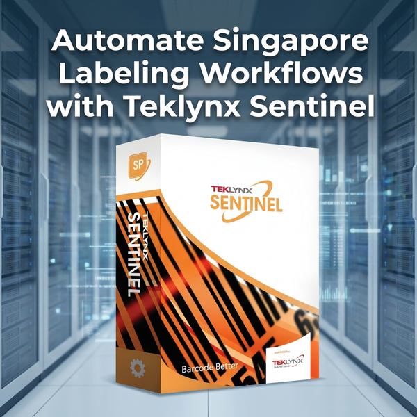 Automate Singapore Labeling Workflows with Teklynx Sentinel