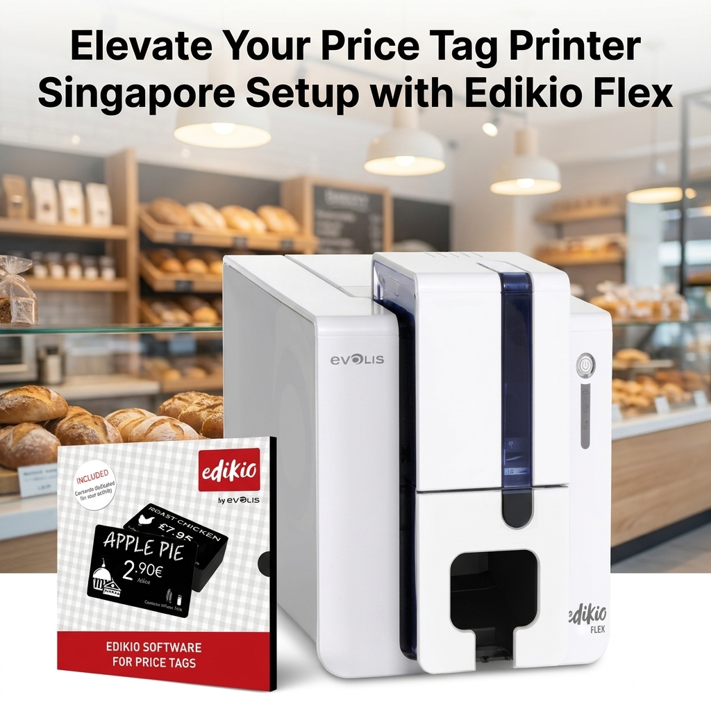 Elevate Your Price Tag Printer Singapore Setup with Edikio Flex