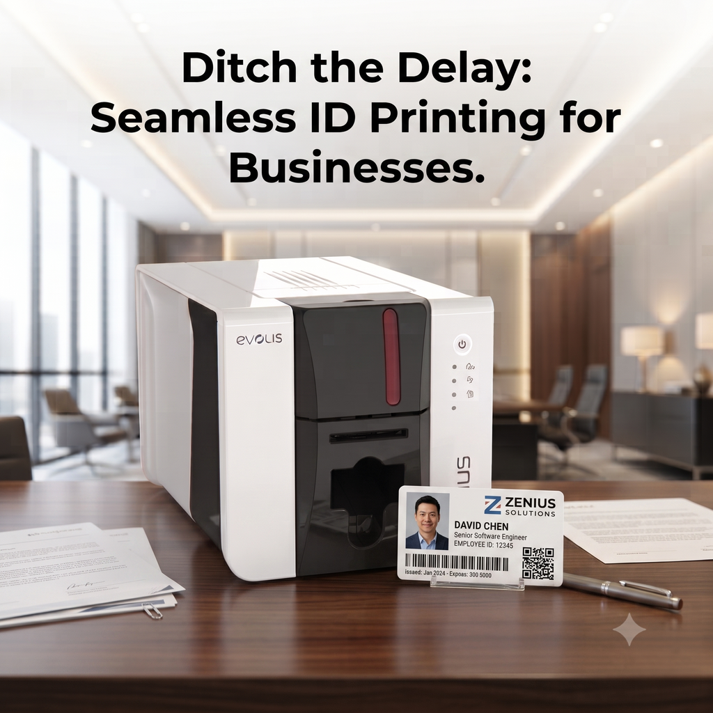Optimize ID Card Printer Issuance with Evolis Zenius 2