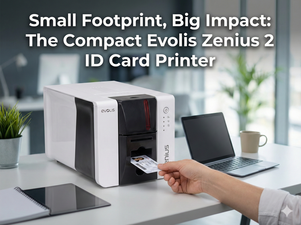 Small Footprint, Big Impact: The Compact Evolis Zenius 2 ID Card Printer