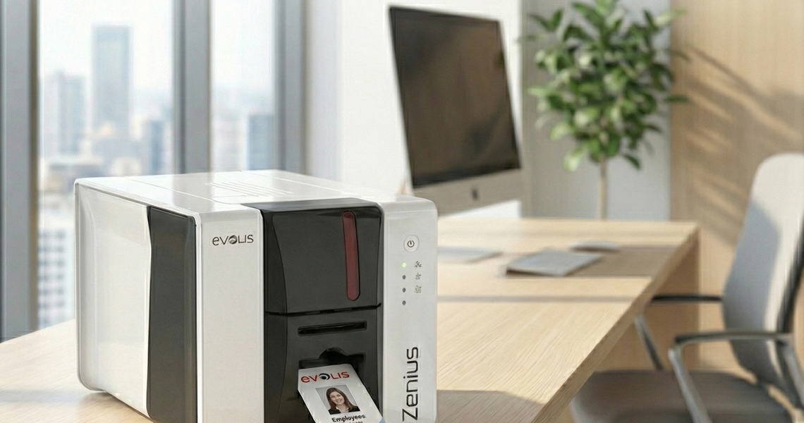 Evolis Zenius 2: The Compact Powerhouse for Instant Employee Badge Issuance