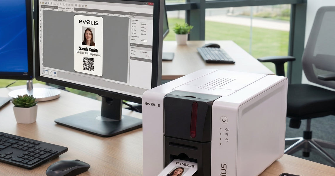 Streamline Single-Sided Badge Issuance with Evolis Zenius 2