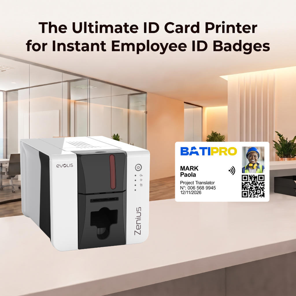 Fast ID Card Printing with Evolis Zenius 2