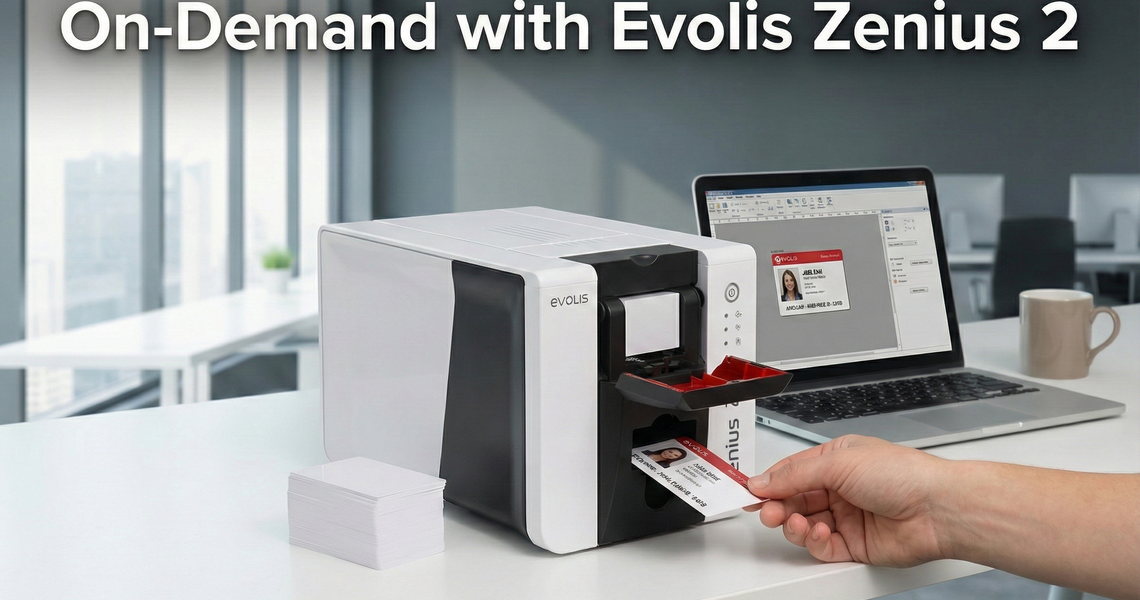 Need IDs Fast? Print them On-Demand with Evolis Zenius 2