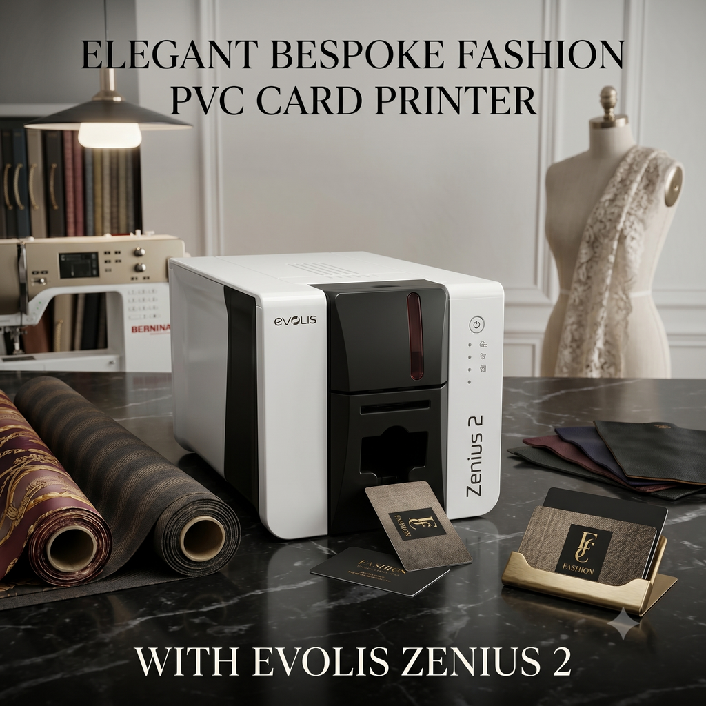 Elegant Bespoke Fashion PVC Card Printer with Evolis Zenius 2