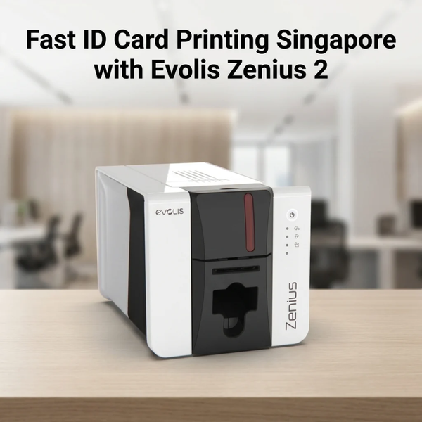 Fast ID Card Printing Singapore with Evolis Zenius 2