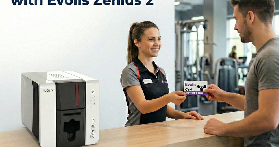 Elevate Your Gym Brand: Instant Membership Cards with Evolis Zenius 2