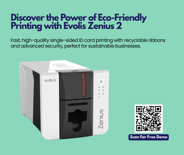 Zenius 2: Eco-Friendly Ribbons & Efficient Card Printing
