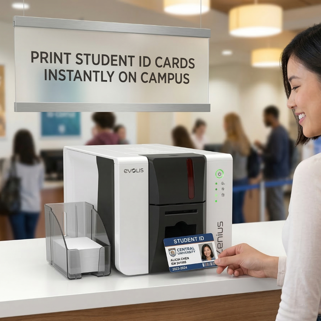 Print Student ID Cards Instantly on Campus with Zenius 2