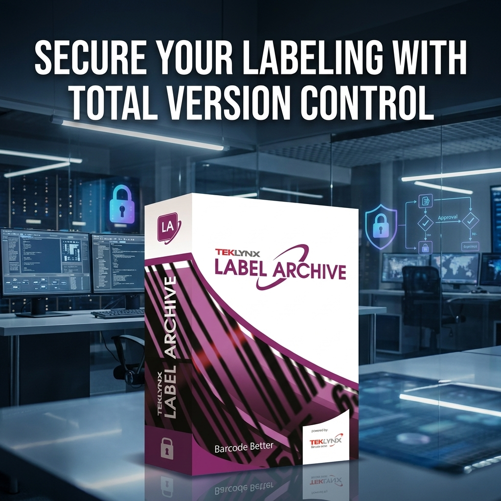 Secure Enterprise Labeling Workflows with Teklynx Label Archive