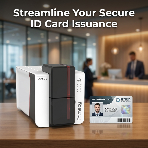 Streamline PVC ID Card Printing with Evolis Primacy 2 Duplex