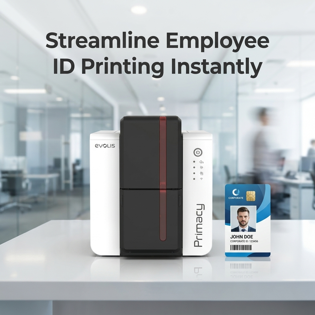 Upgrade Your ID Card Printer with Evolis Primacy 2 Duplex