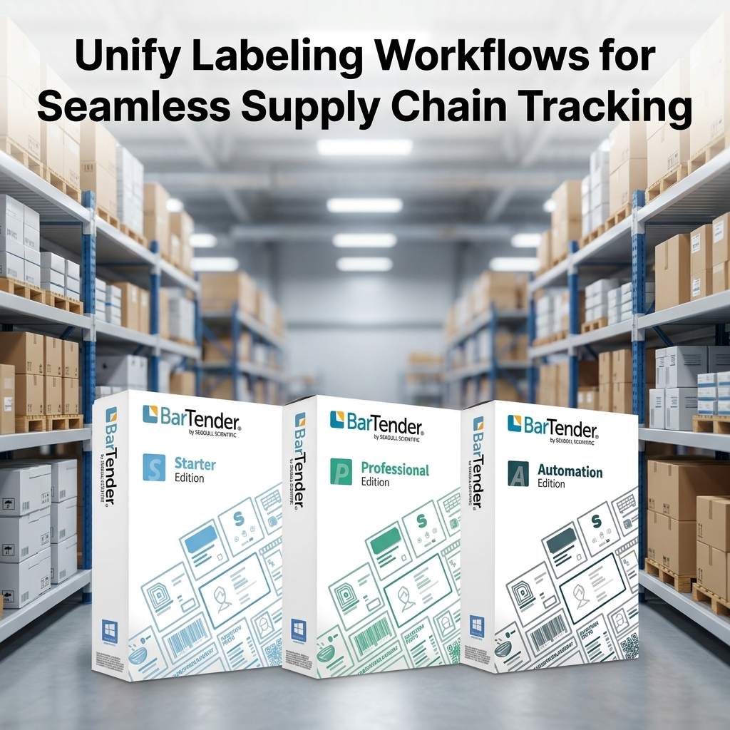 Streamline Label Design Software with BarTender Software