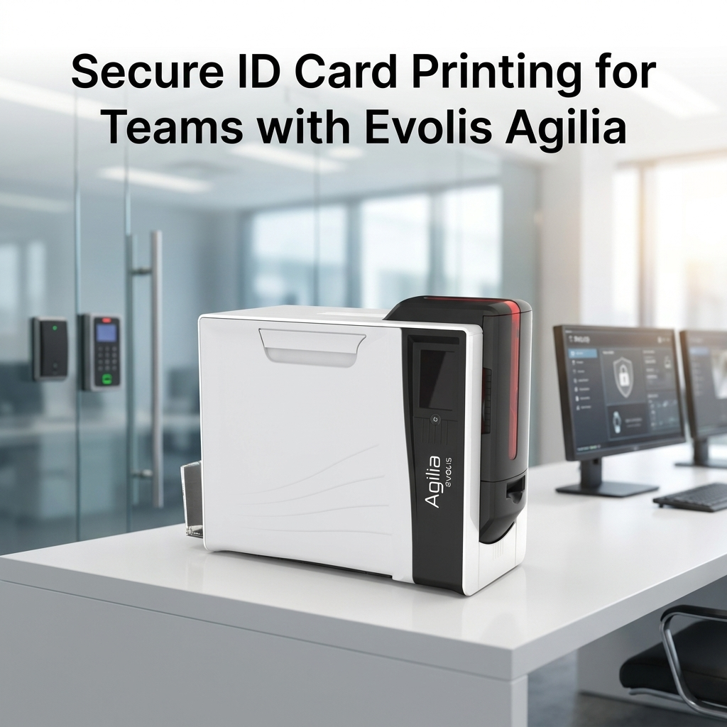 Secure ID Card Printing for Teams with Evolis Agilia