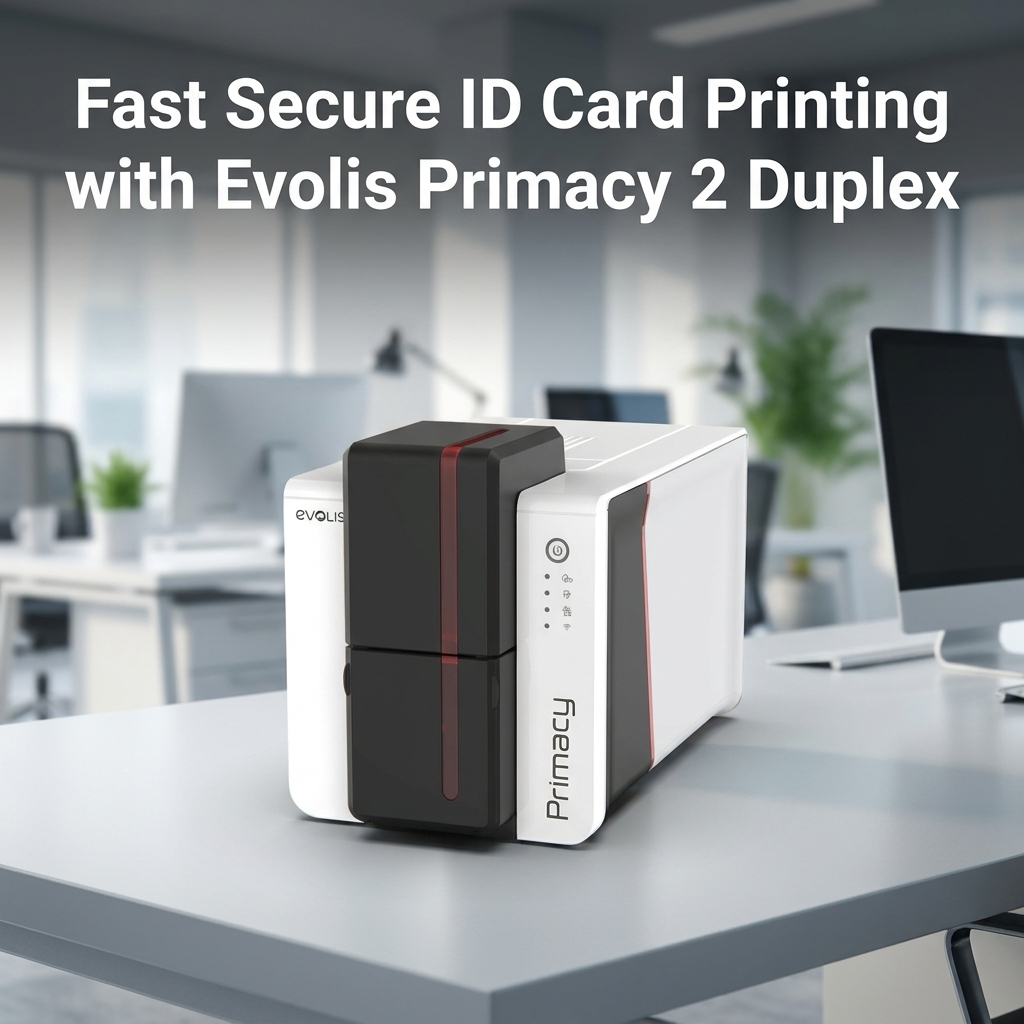 Fast Secure ID Card Printing with Evolis Primacy 2 Duplex