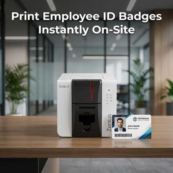 Streamline In-House Badge Issuance with Evolis Zenius 2