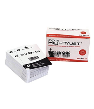 EVOLIS Adhesive Cleaning Card for Rollers - 1