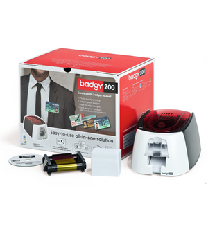 EVOLIS BADGY200 Card Printer Bundle - 1