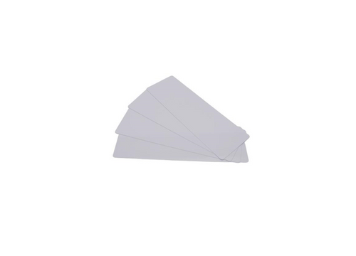 EVOLIS PVC White Long Card 20mil - 120mm - 1