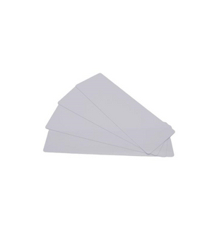 EVOLIS PVC White Long Card 20mil - 120mm - 1