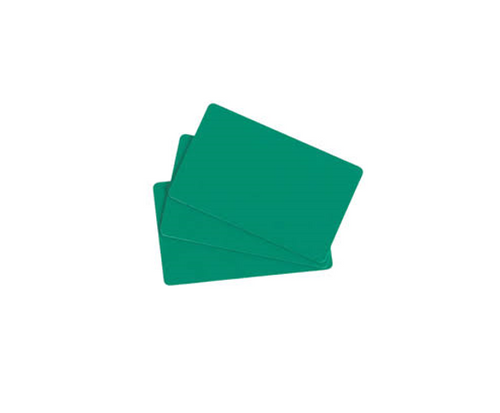EVOLIS PVC Blank ISO Green Card 30mil - 1