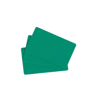 EVOLIS PVC Blank ISO Green Card 30mil - 1