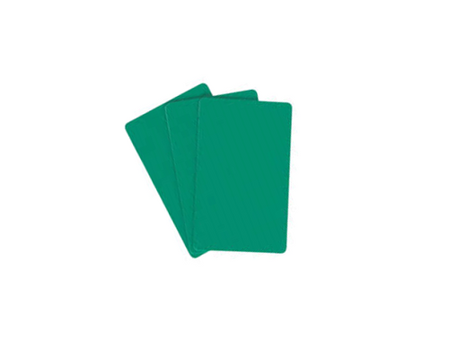 EVOLIS PVC Blank ISO Green Card 30mil - 2