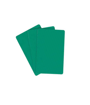 EVOLIS PVC Blank ISO Green Card 30mil - 2