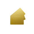 EVOLIS PVC Blank Gold ISO Card 30mil