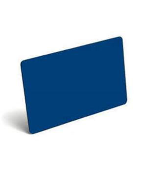 EVOLIS PVC Rewritable Blank Blue Card 30mil - 1