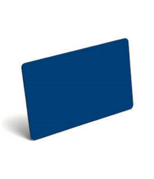 EVOLIS PVC Rewritable Blank Blue Card 30mil