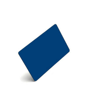 EVOLIS PVC Rewritable Blank Blue Card 30mil - 2