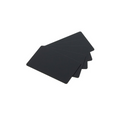 EVOLIS PVC-U Matte black Blank ISO Card 30mil