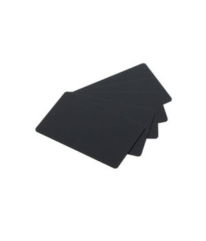 EVOLIS PVC-U Matte black Blank ISO Card 30mil