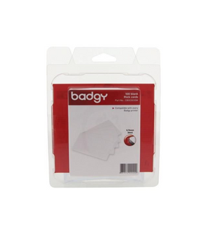 EVOLIS Badgy PVC Blank Pure White 30mil - 1