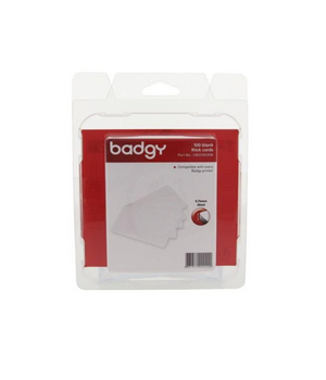 EVOLIS Badgy PVC Blank Pure White 30mil