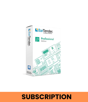 BARTENDER PROFESSIONAL Subscription Label Software