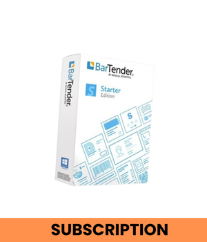 BARTENDER STARTER Subscription Label Software
